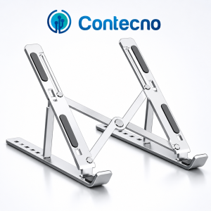BASE PARA PORTATIL CON  SOPORTE EN ALUMINIO